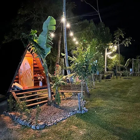 Glamping Casal - Mini Chale Mobiliado Com Colchao Casal Roupa De Cama Travesseiros - Rancho Perene Estacao Rural Hotel Jaragua do Sul Exterior photo