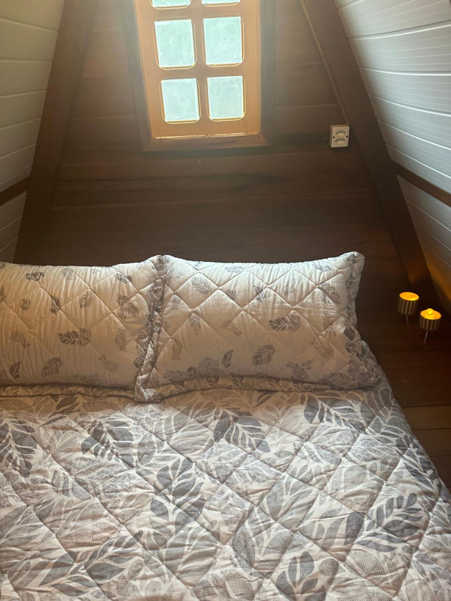Glamping Casal - Mini Chale Mobiliado Com Colchao Casal Roupa De Cama Travesseiros - Rancho Perene Estacao Rural Campsite Jaragua do Sul