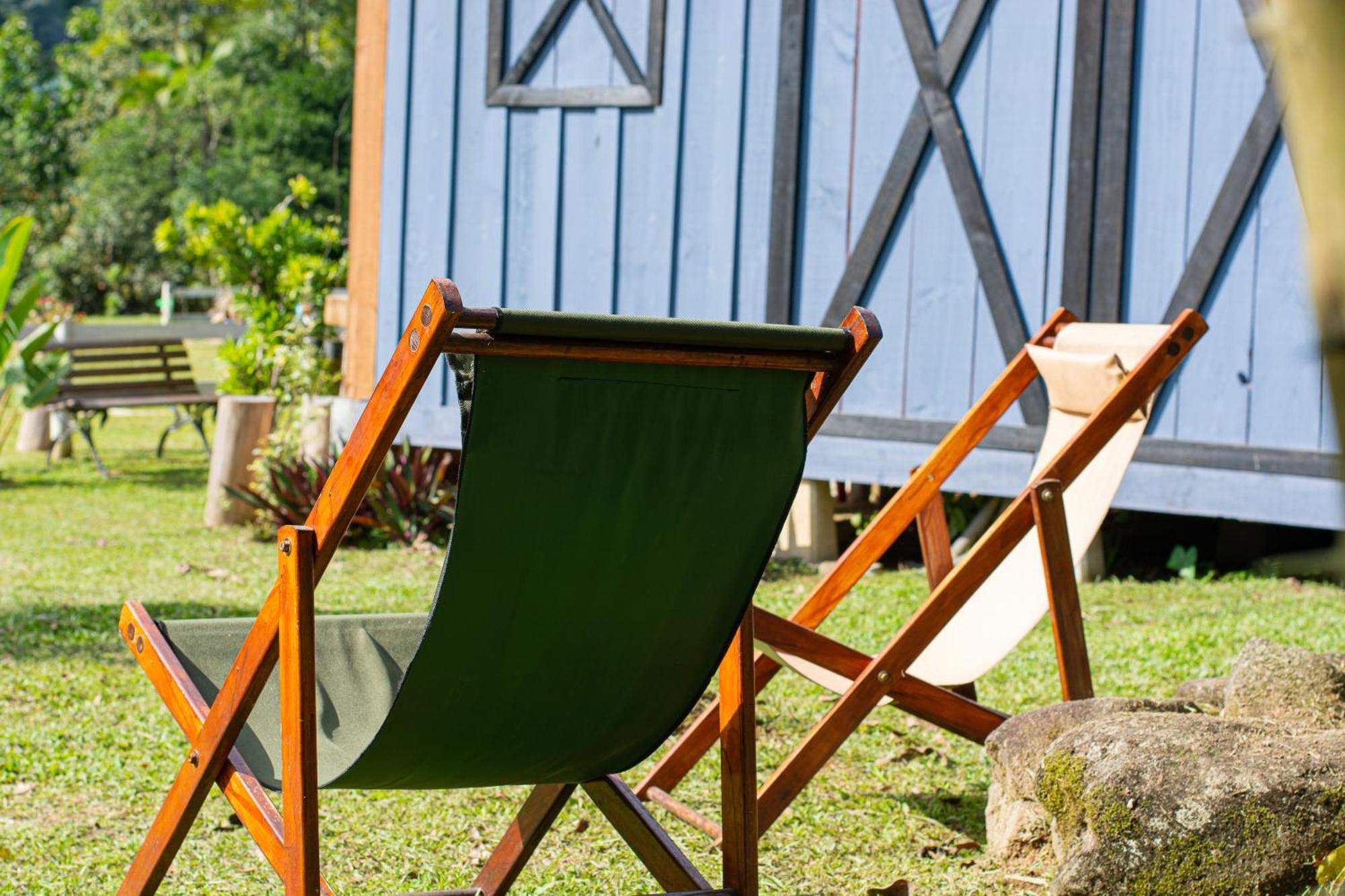 Glamping Casal - Mini Chale Mobiliado Com Colchao Casal Roupa De Cama Travesseiros - Rancho Perene Estacao Rural Campsite